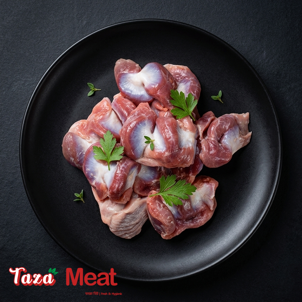 Tazameat Fresh Chicken Gizzard | Premium Chicken Stomach 250G